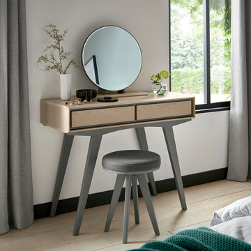 Bentley Designs Brunel Scandi Oak Vanity Mirror | Taylors on the High Street
